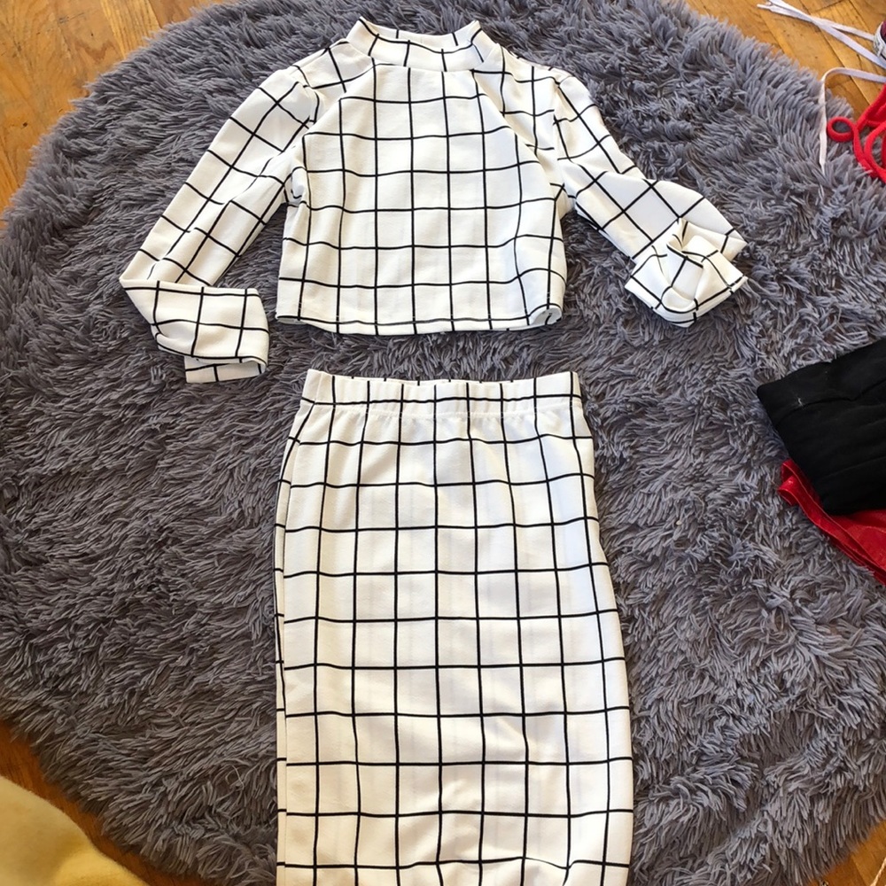 Plaid set